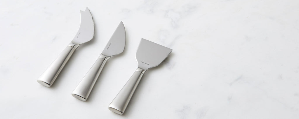 hartland cheese knife set by simon pearce
