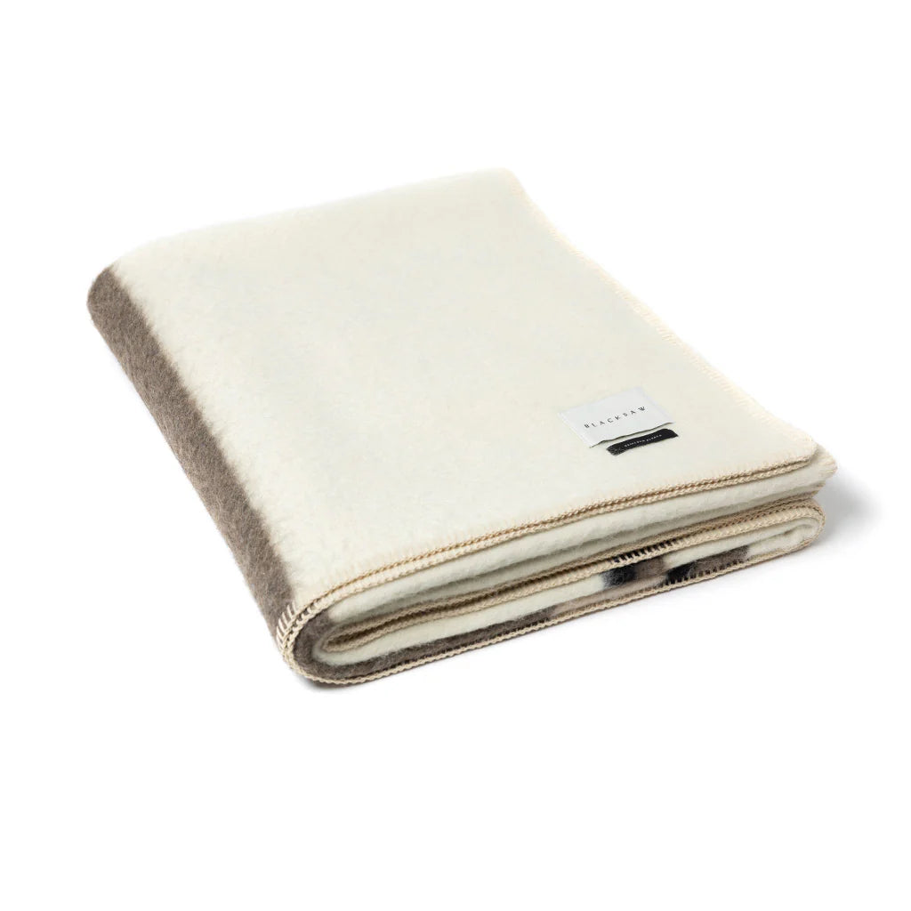 alpaca stripe throw
