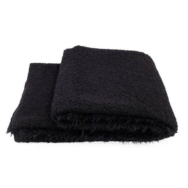 curly wool throw collection