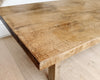 vintage wood bench