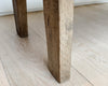 vintage wood bench