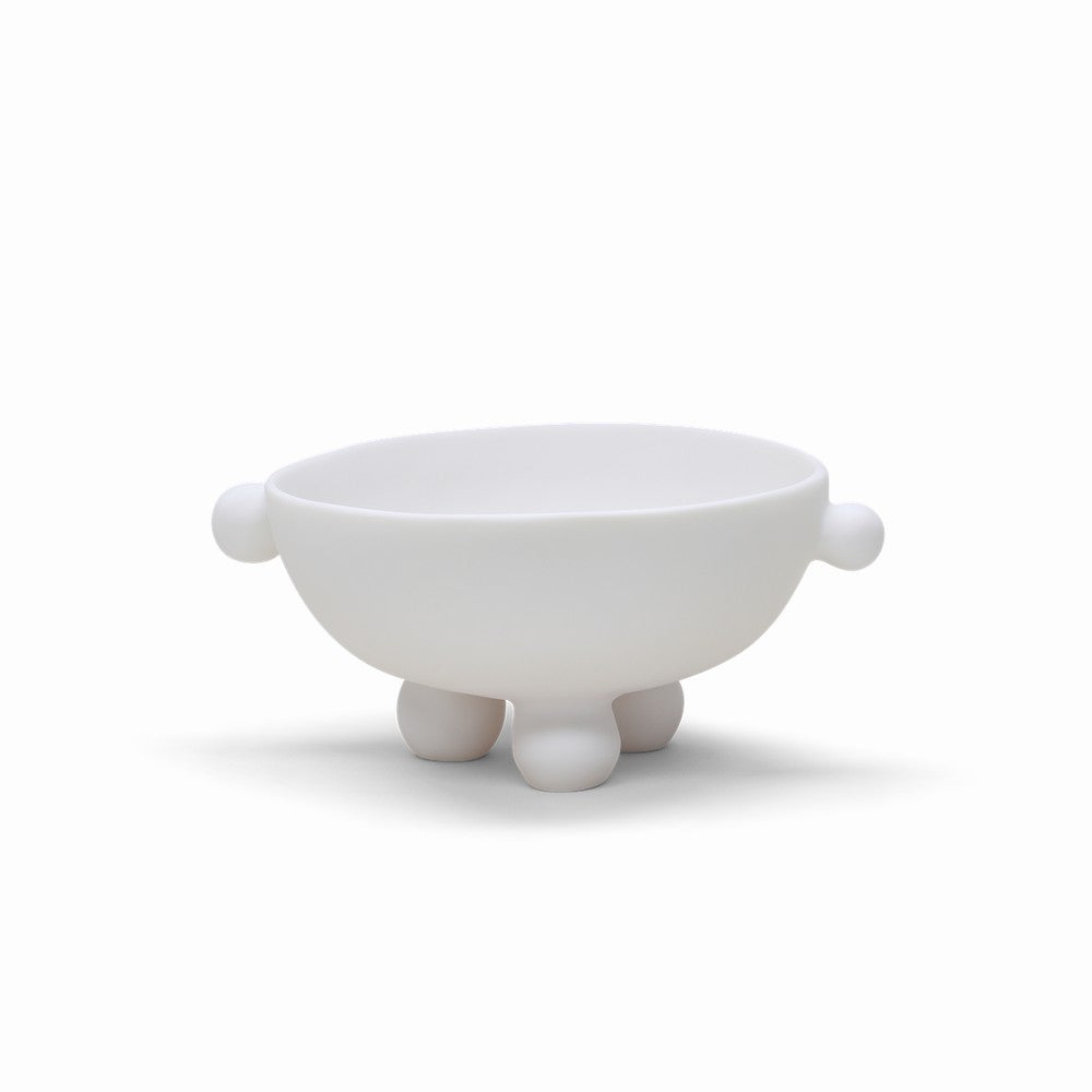 bubble bowl large, white