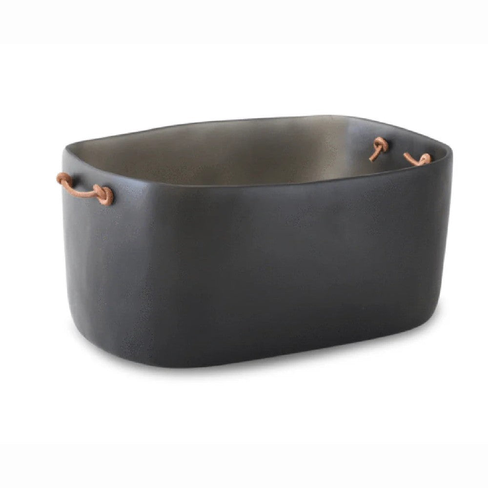 resin champagne bucket large, black