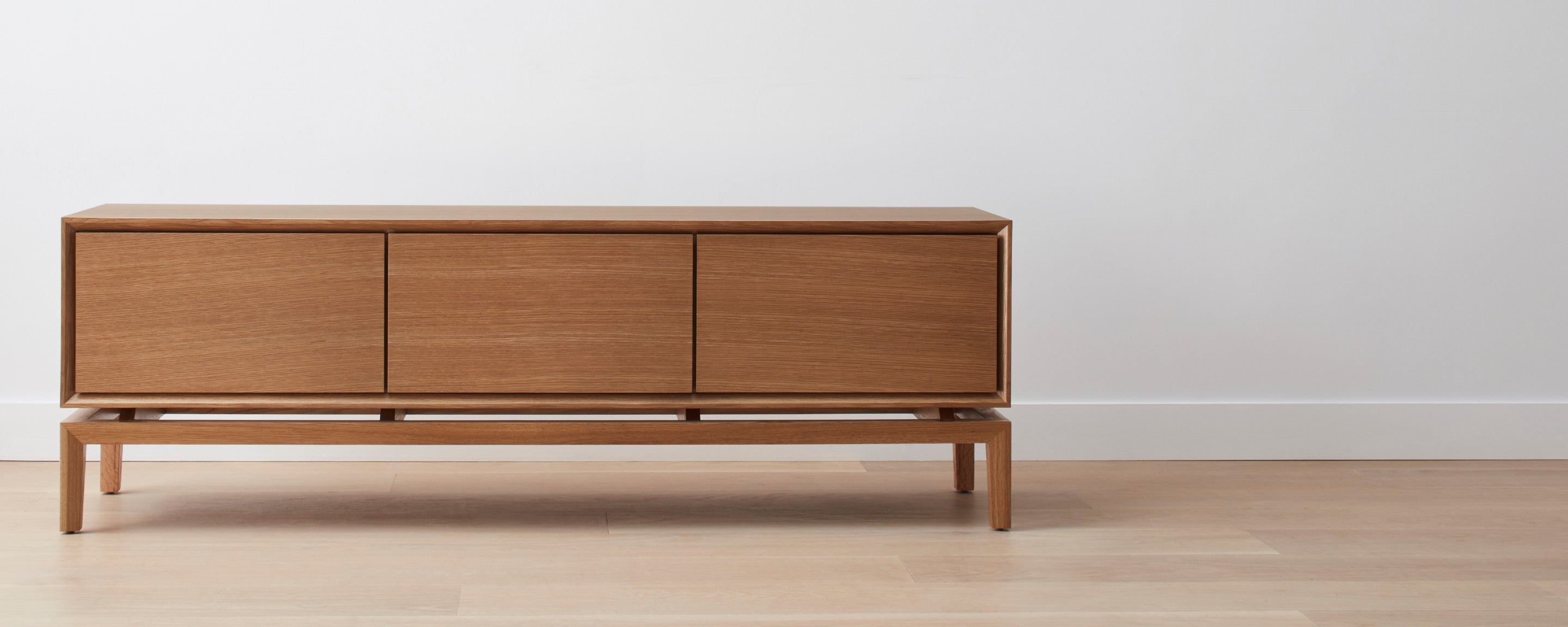 the homenature oak media cabinet