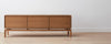 the homenature oak media cabinet