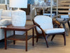vintage teak pearsall chair