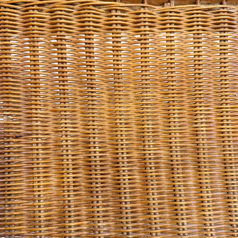vintage wicker chair