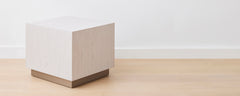the homenature mercer nightstand in silver oak