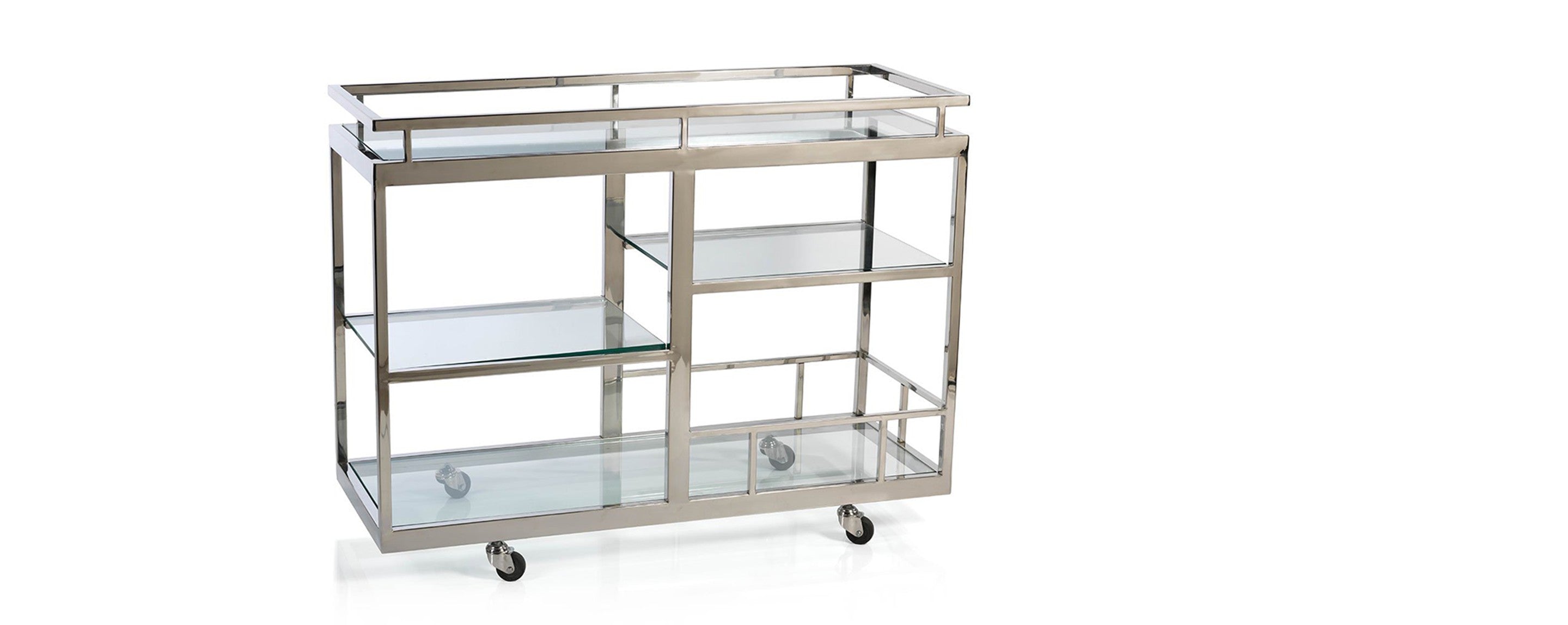 flatiron bar cart