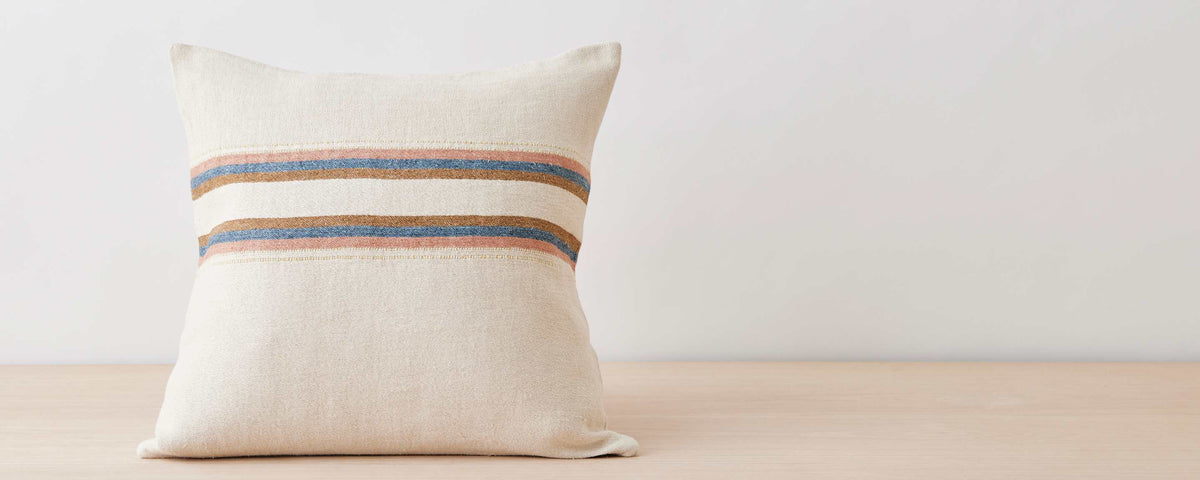 harlan stripe pillow