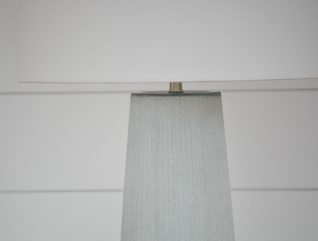 noyac glass table lamp