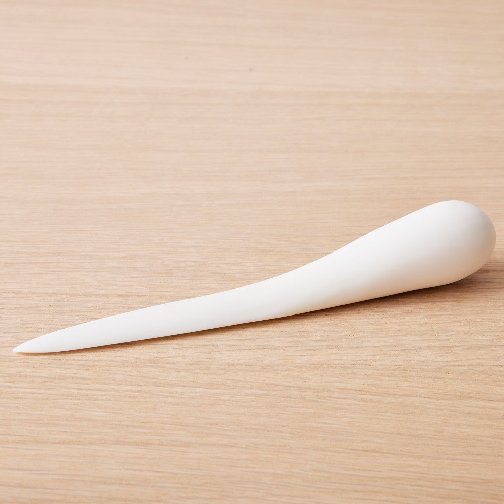 resin letter opener, white