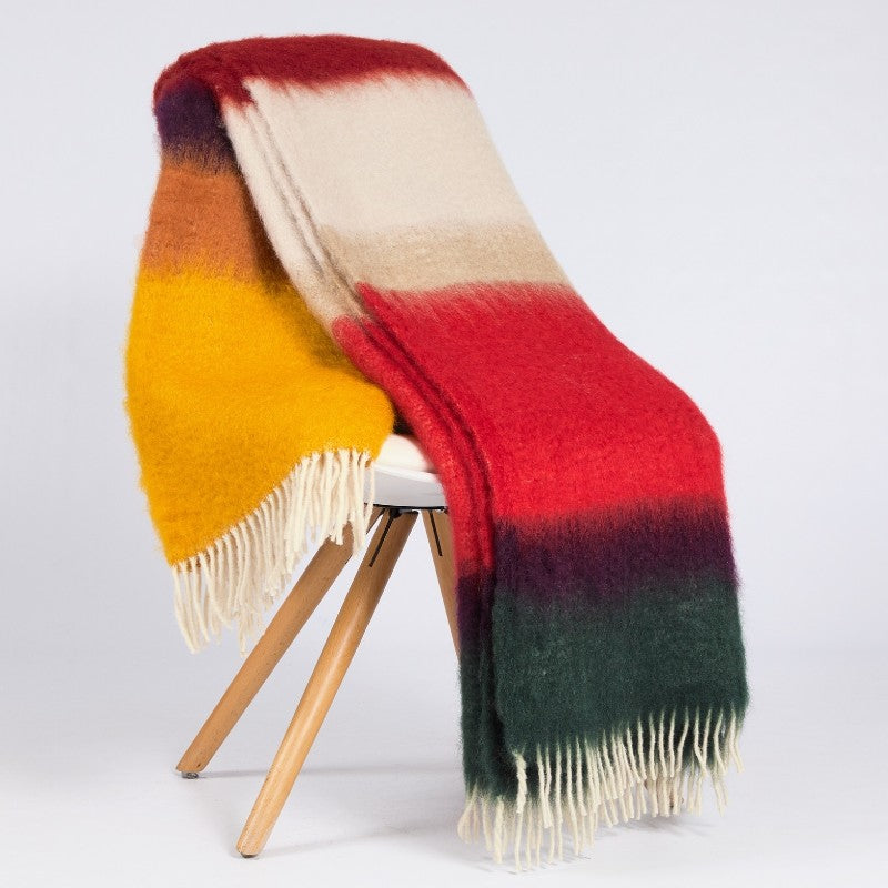 horizon throw, green