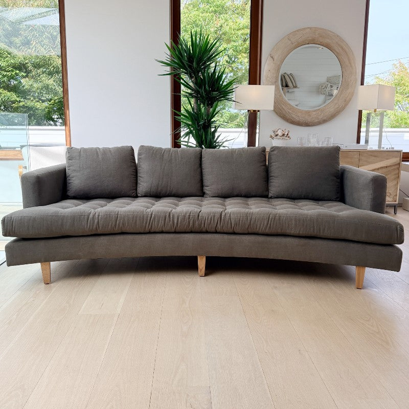 malibu sofa 96" in arden loden