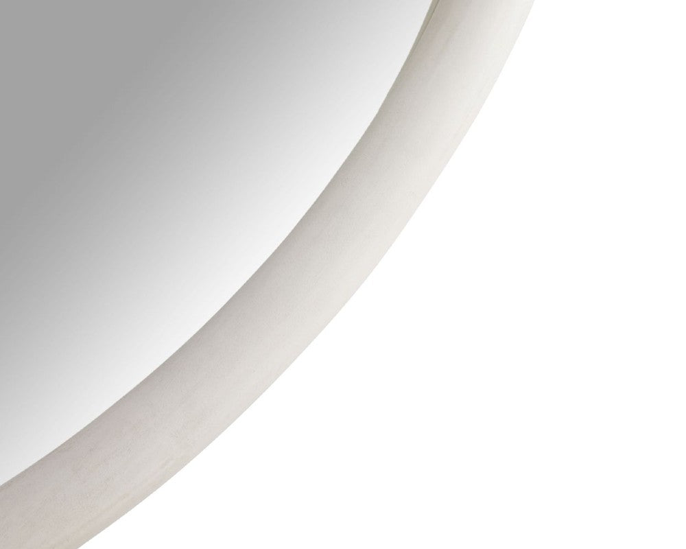 carpinteria white mirror