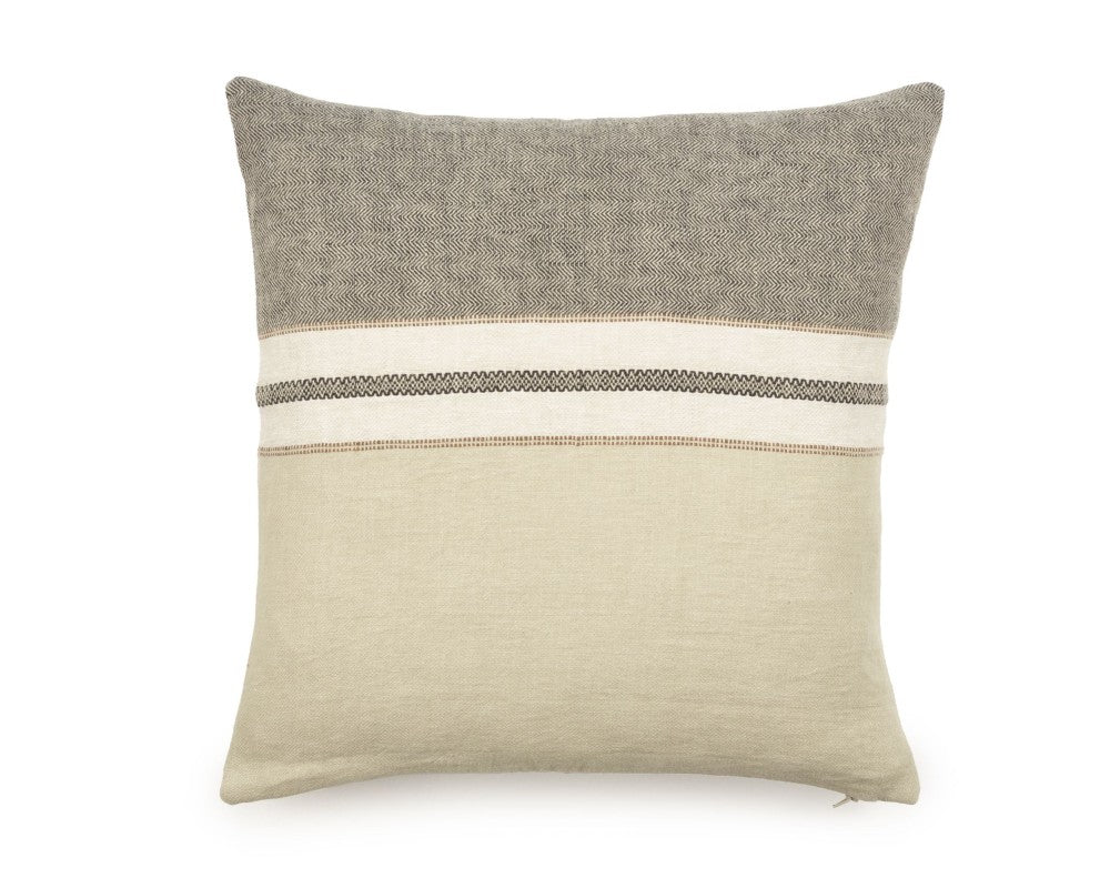 belgian pillow beeswax stripe pillow