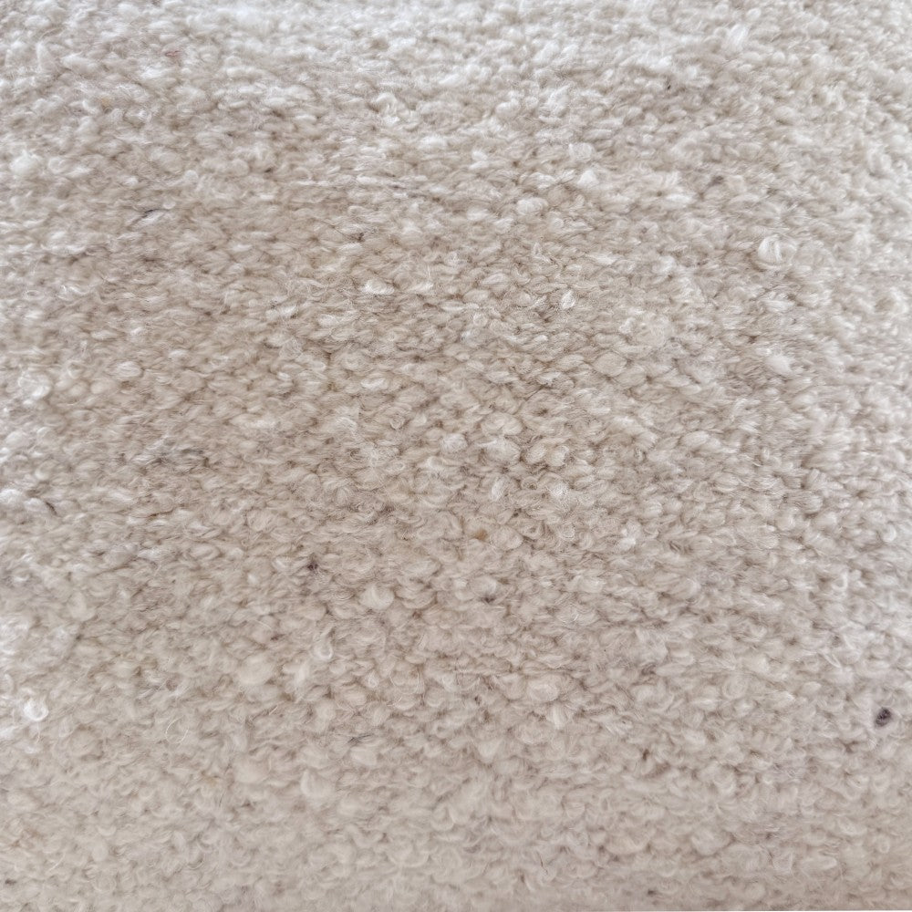 natural and oatmeal pillow 24x24