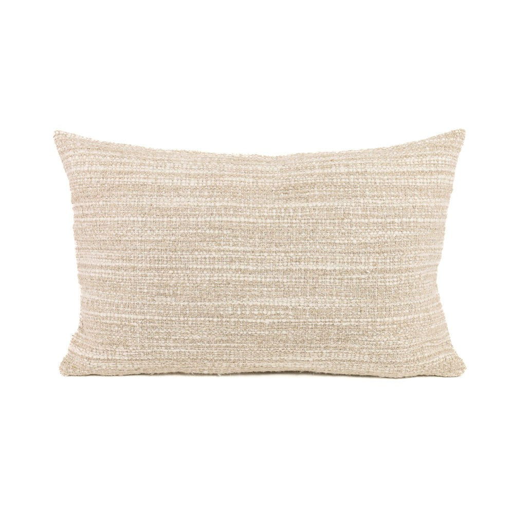 naka pillow Ecru 24"x15"