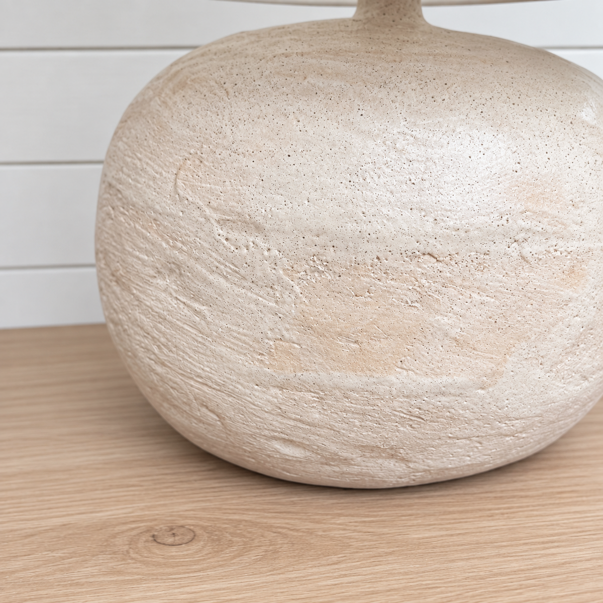 pair of round sandgate table lamps