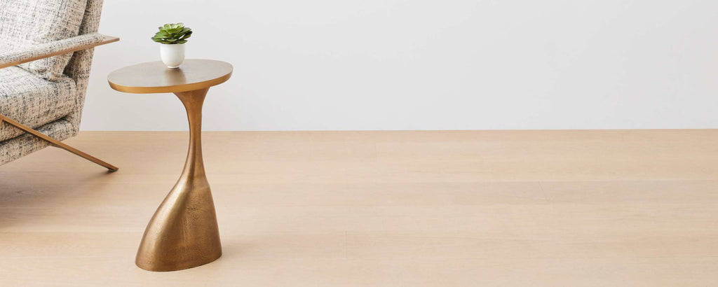madison brass occasional table