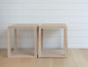 the square elm side table