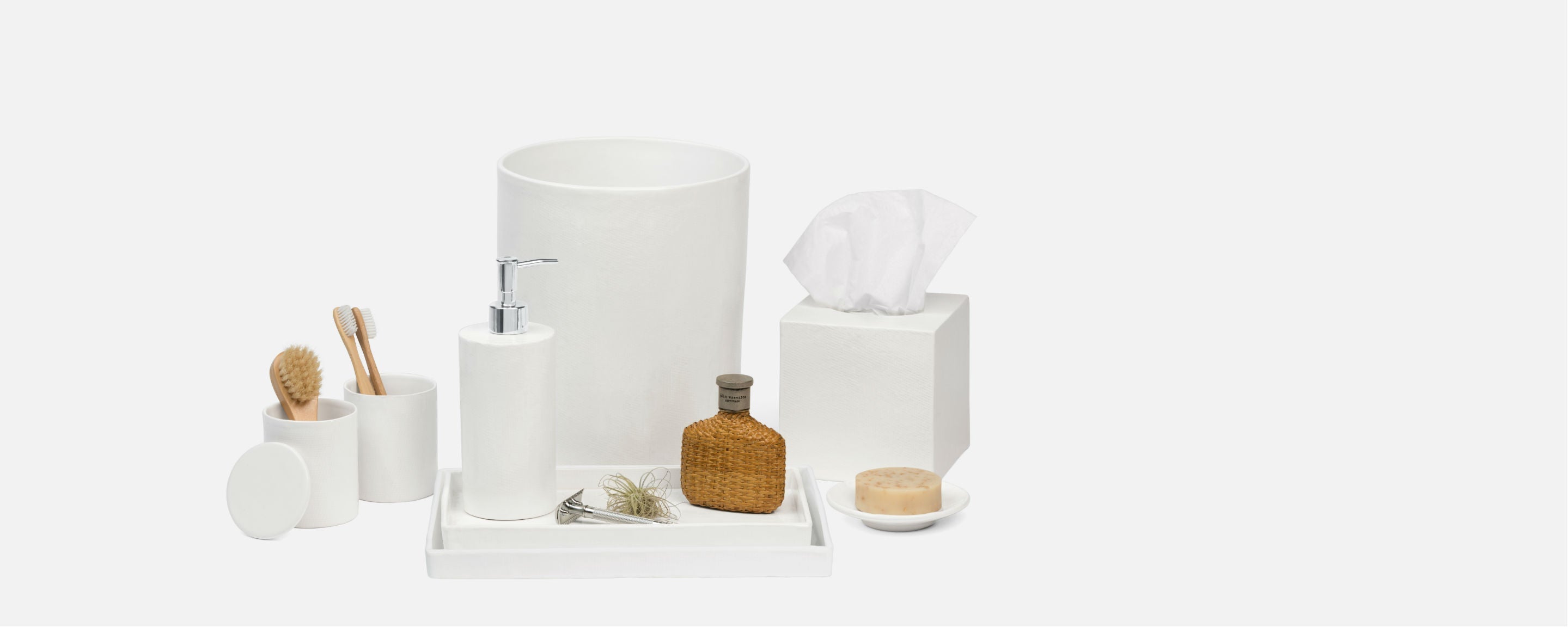 textured ceramic canister