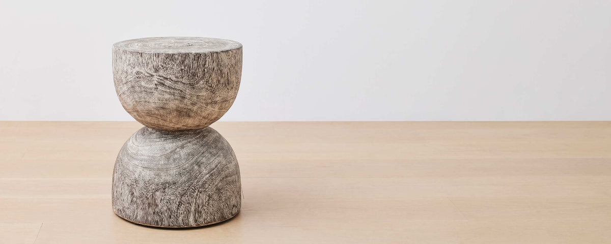 the portland hourglass table/stool