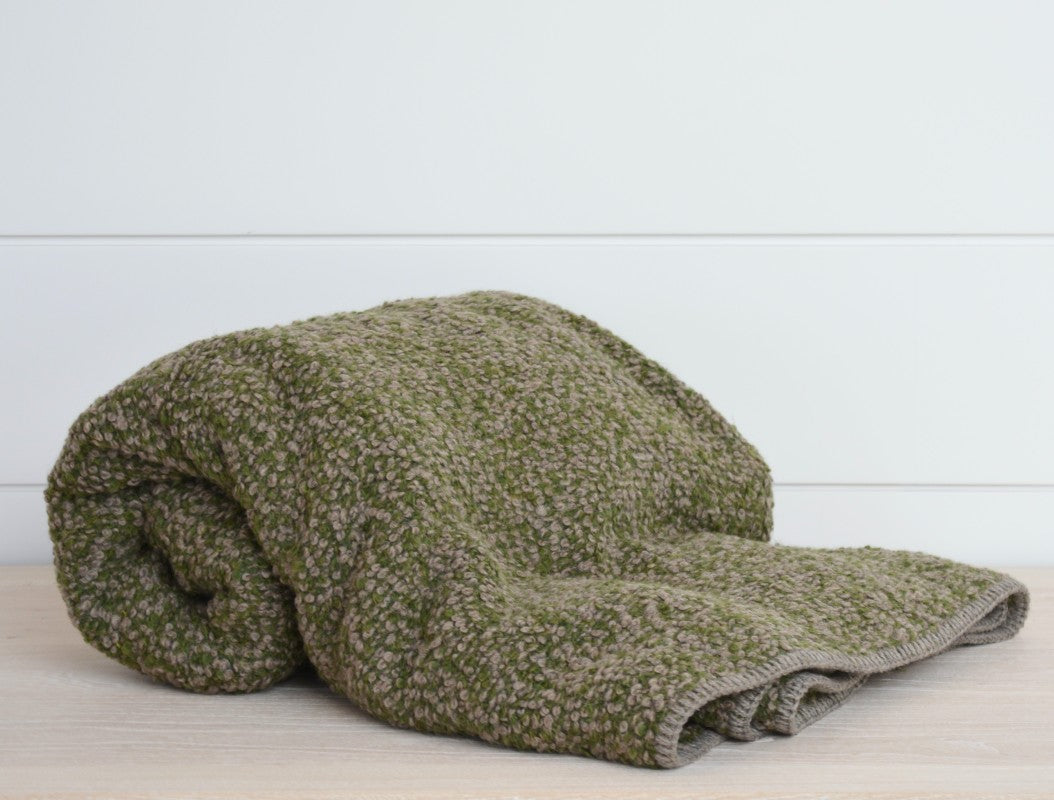 kahlo mink & forest throw