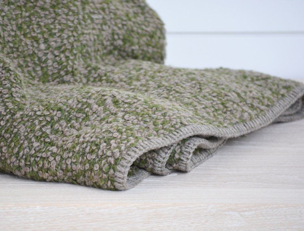 kahlo mink & forest throw