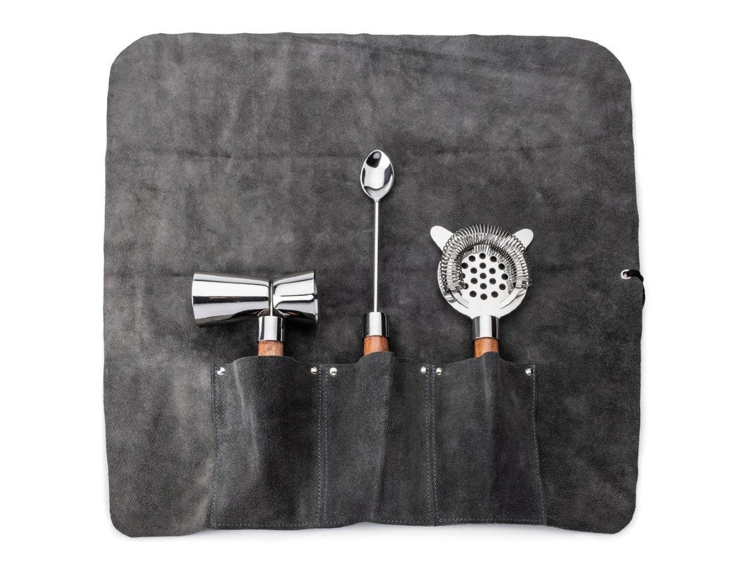 acacia bar tools set of 3