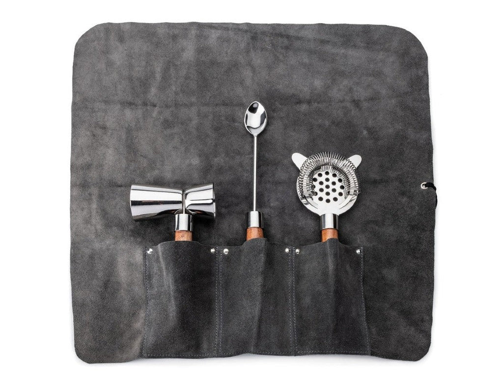 acacia bar tools set of 3