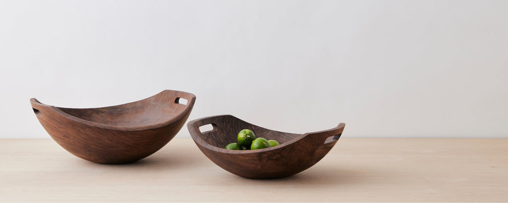 harvest walnut bowl, 15"
