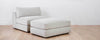 the homenature lazy point ottoman