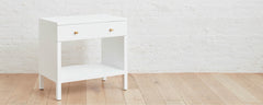 the linen bright white wide nightstand