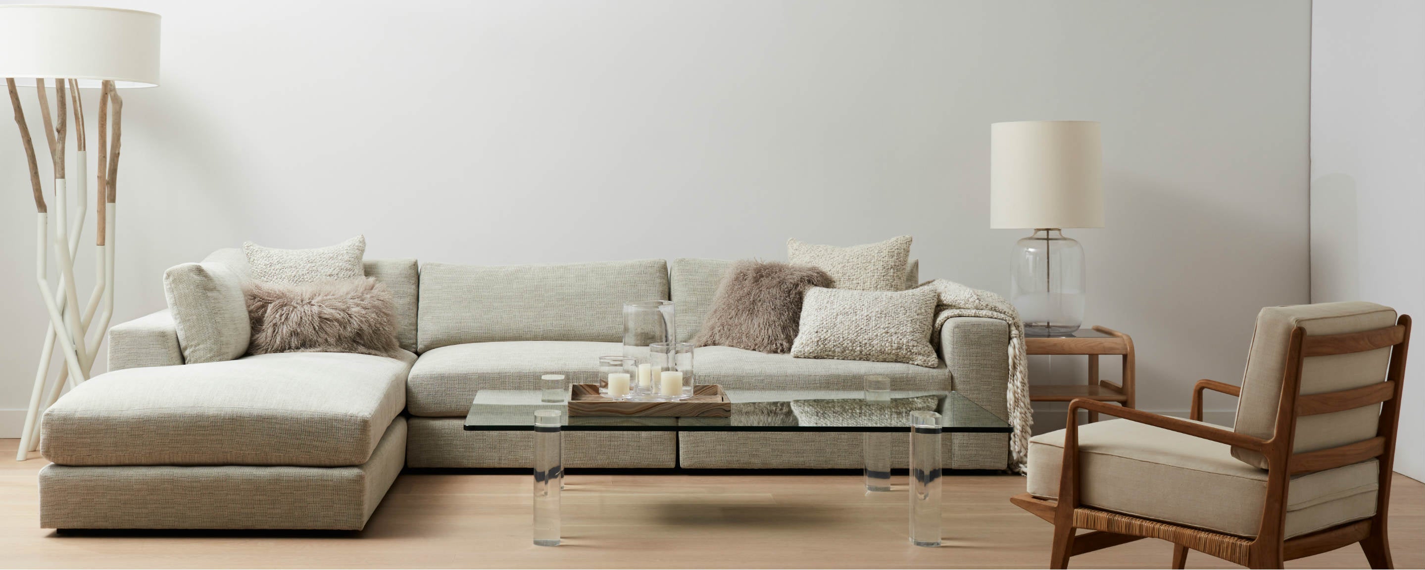the homenature lazy point sectional