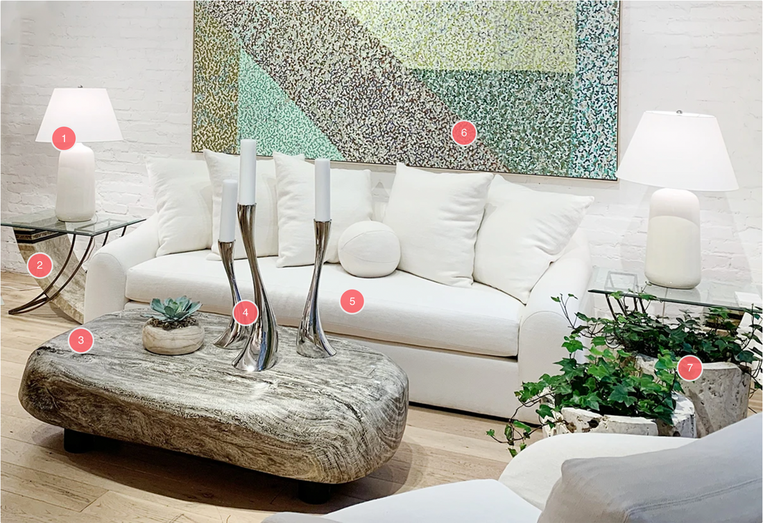 mixing textures with our laguna sofa