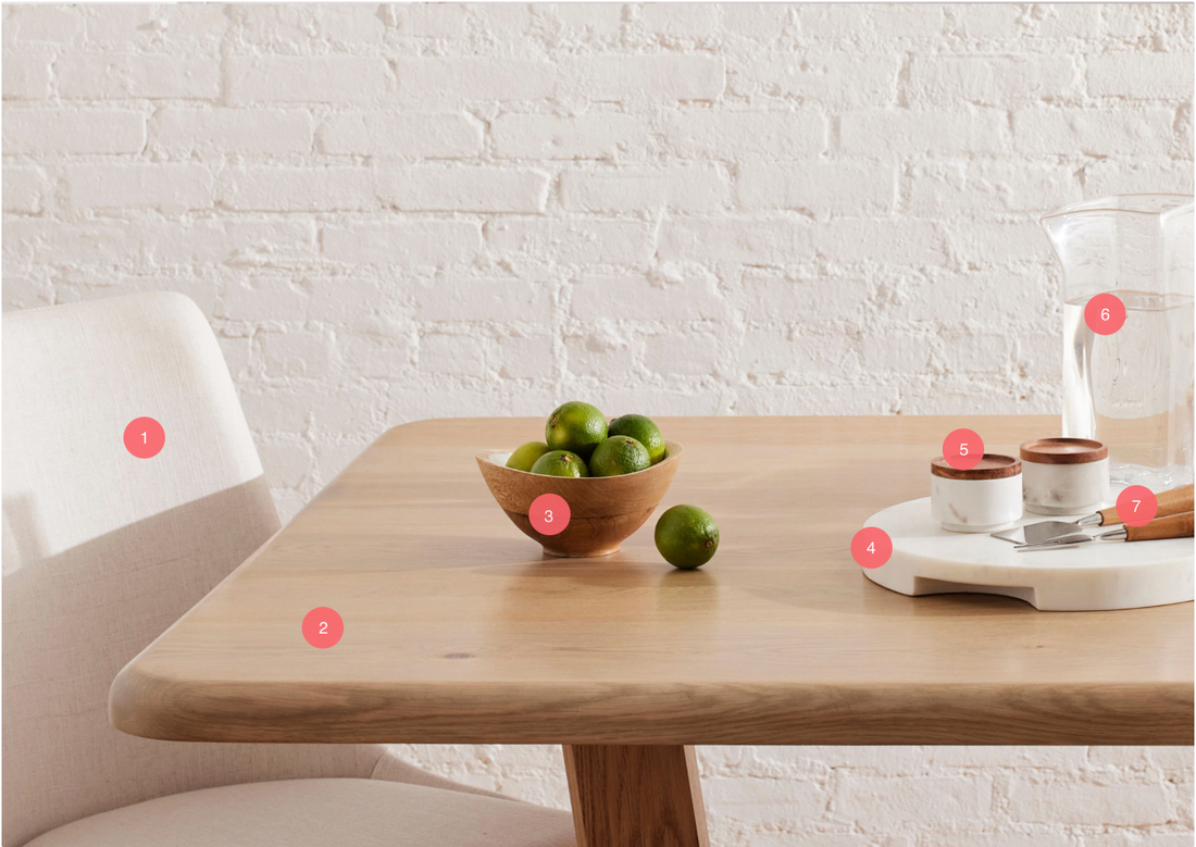 our north haven dining table...