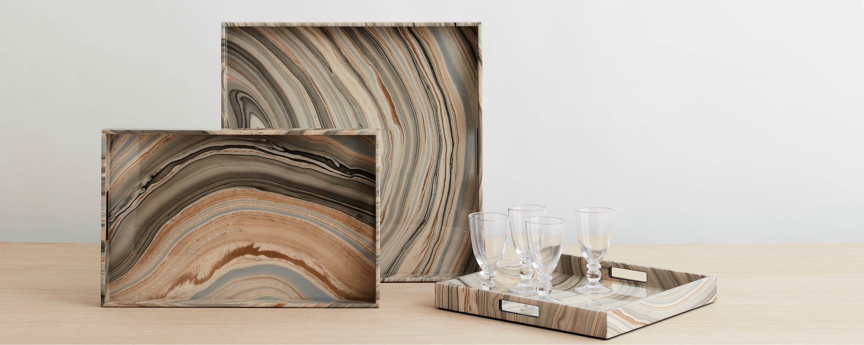 lacquer tray-marbleized-16x16