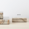 marbleized lacquer pencil box