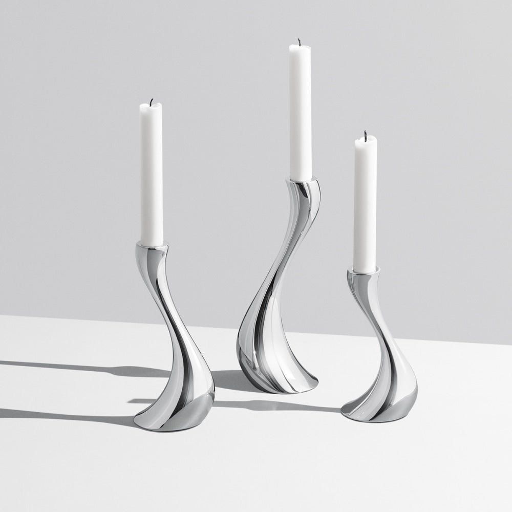 cobra candleholder set of 3