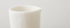 resin pitcher with stirrer - white