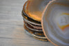 agate thin slice - natural