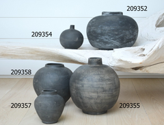 earthen pottery jars