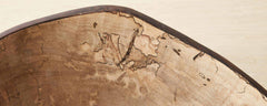 spalted wood oval bowls