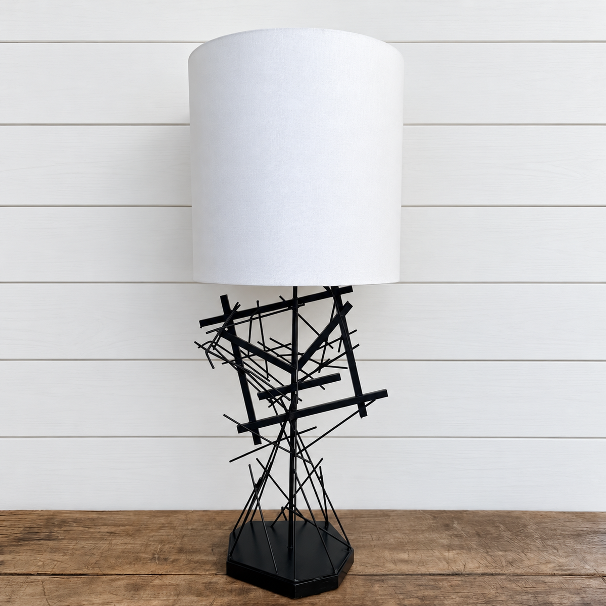 vintage metal table lamp