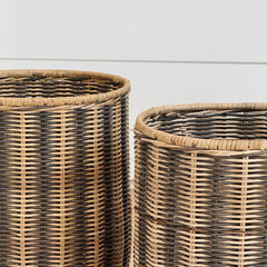handcrafted basket, 13"