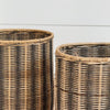 handcrafted basket, 13"
