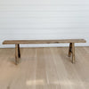 vintage farmhouse bench