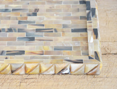 horn triangle bubble box and tray collection