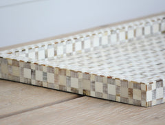 etched grid bone tray